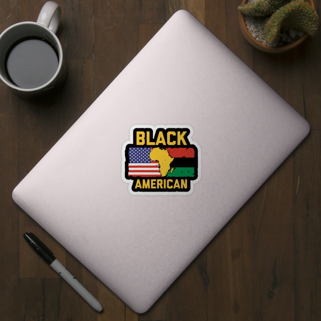 Black American by UrbanLifeApparel